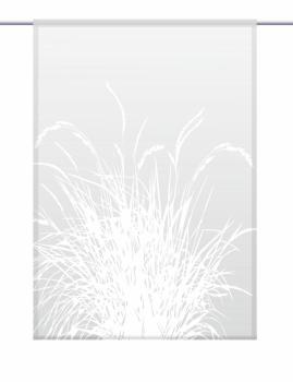 Scheibenhänger Reed 24  lichtgrau  rechteckig